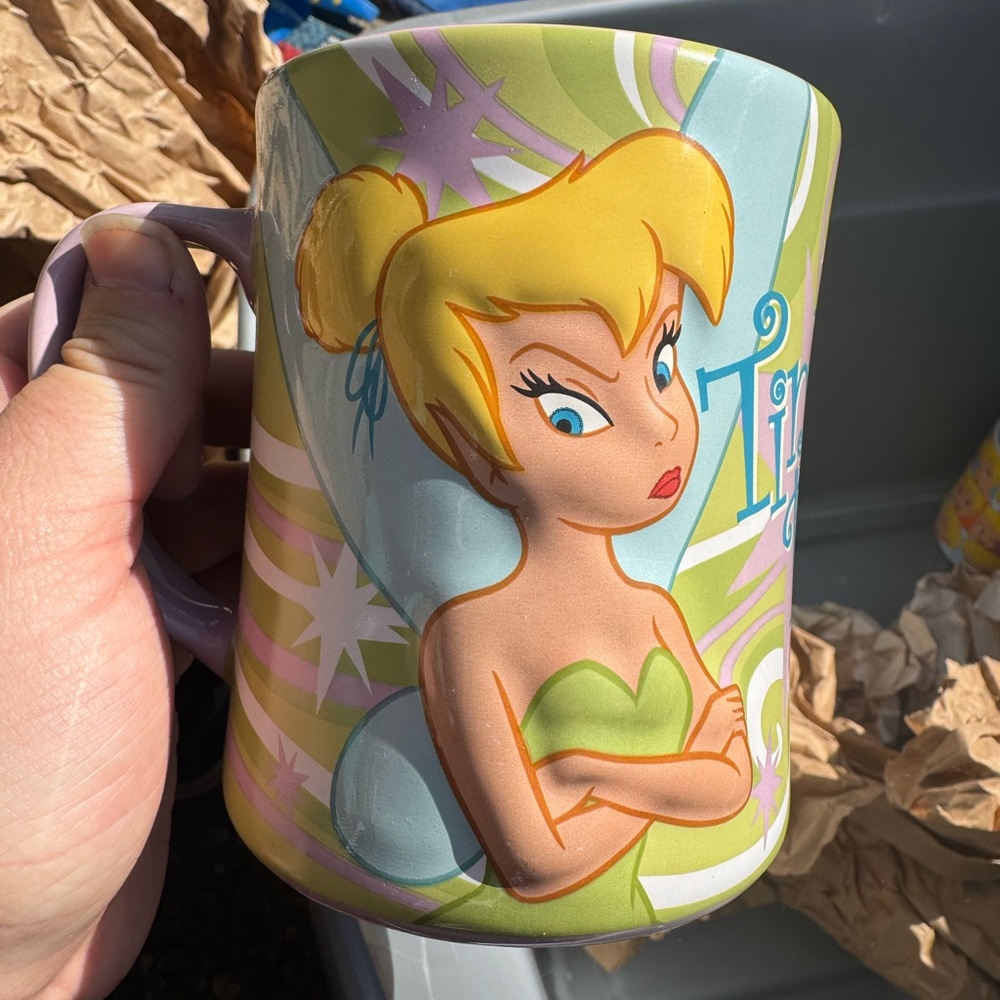 Tinker Bell Mug with Pastel Colors